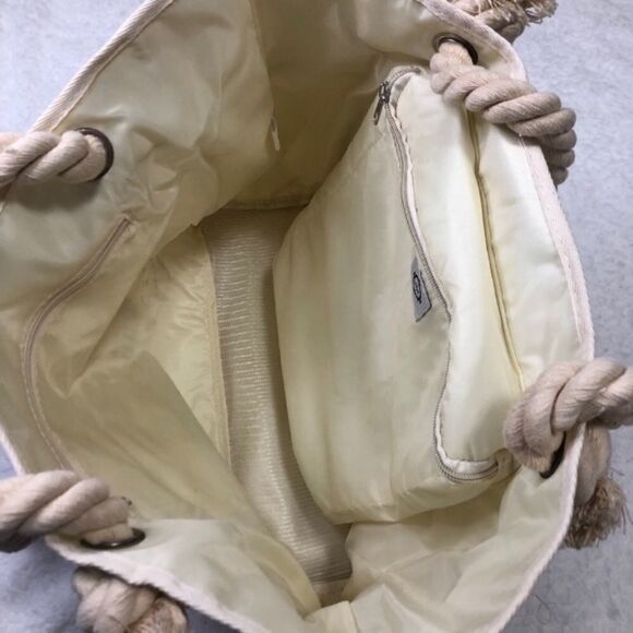 JOY Mangano Be A Mermaid Make Waves Canvas Tote - Picture 4 of 13